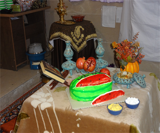 عکس مراسم یلدا صدرا